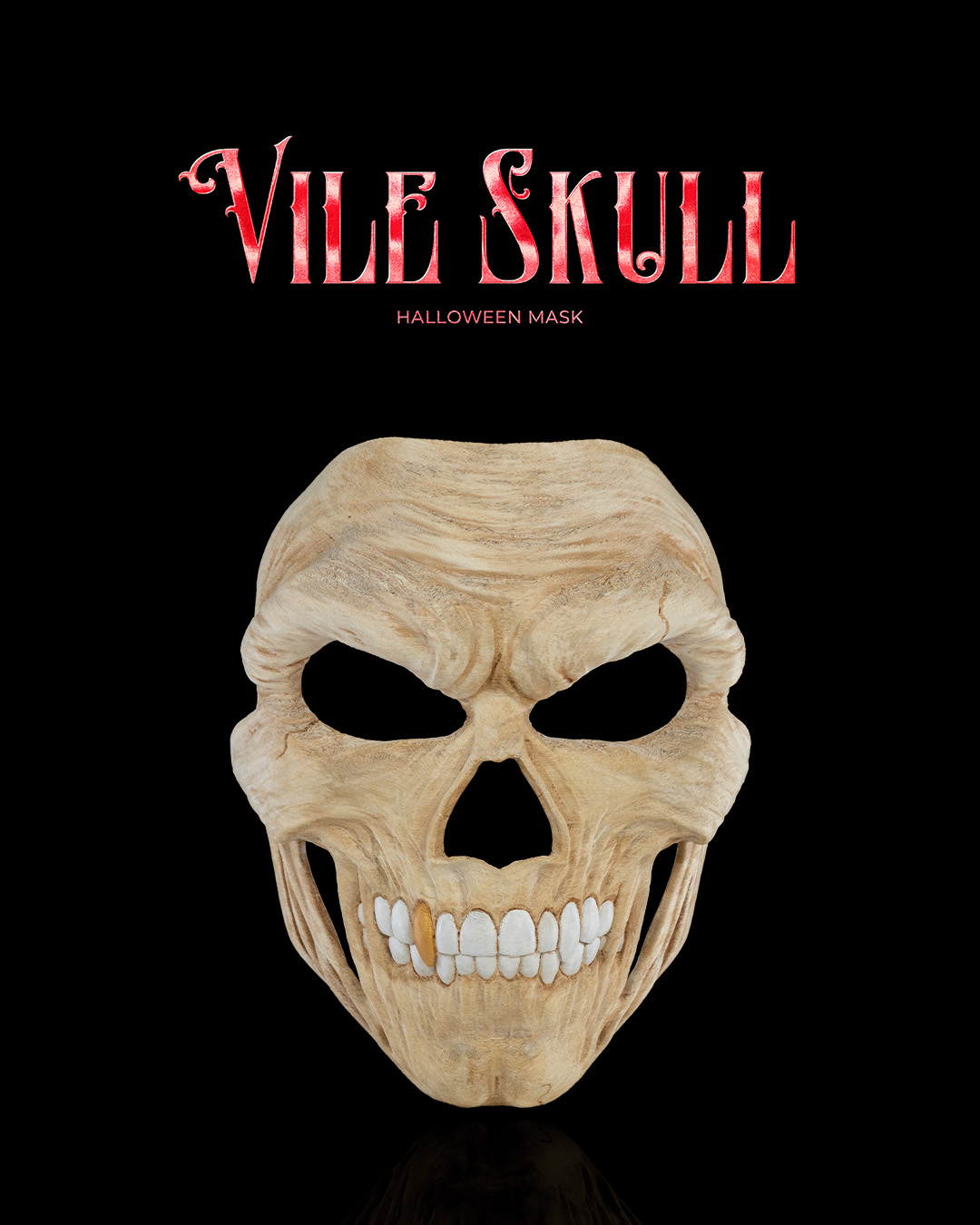 Vile Skull Halloween Mask